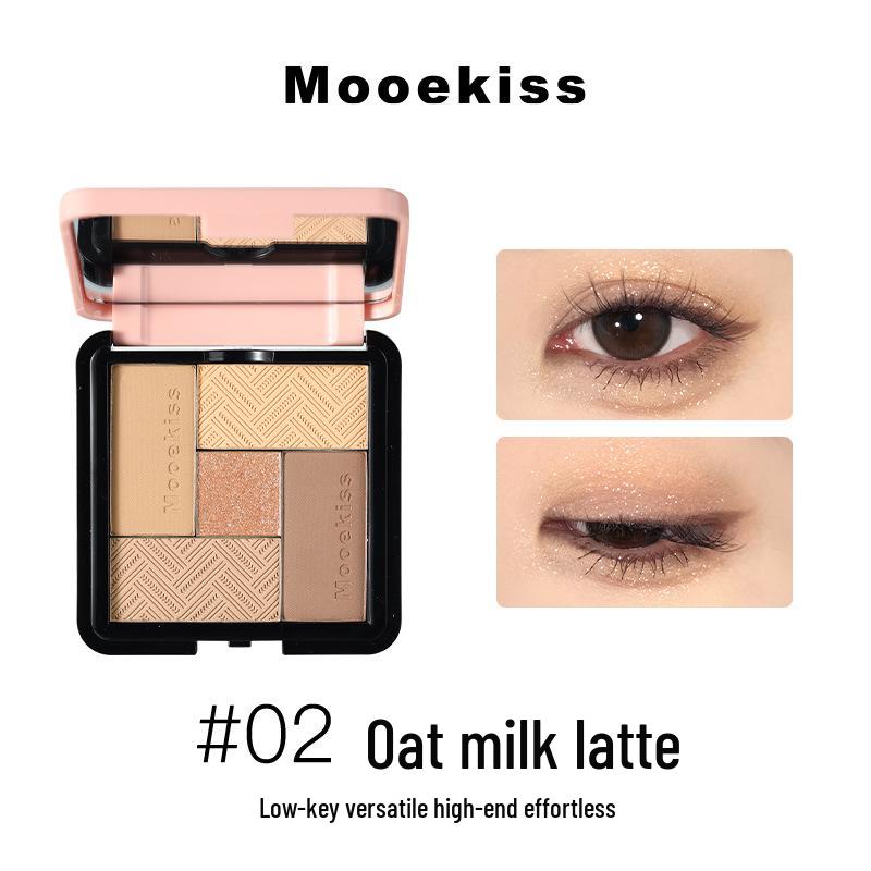 Палетка теней для век и контуринга Mooekiss Soul Mate из девяти цветов