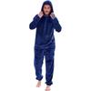 Keanu Men's Fleece Hooded Pyjama Set