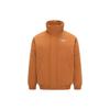 Reebok Solid Color Stand Collar Loose Woven Down Jacket Unisex Outerwear Caramel 23FRC255UGBH