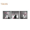 3Pcs/Set Wall Stickers Self Adhesive Screen Layout PVC Durable Vivid Flower Vase Wall Stickers Home Decor
