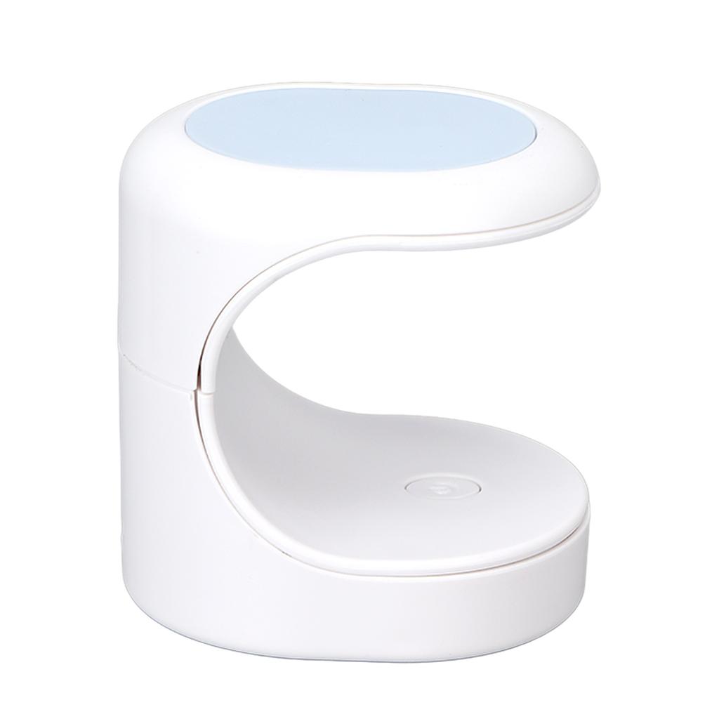 Mini Nail UV LED Dryer 16W 3pcs Light Chips 60s Timing Nail Polish Curing Lamp with USB Cable