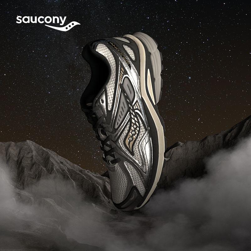 SAUCONY Kinvara 4 RE Удобные Ретро Прочные Низкие Повседневные Кроссовки Унисекс Белые Черные Серебристые S79052-5