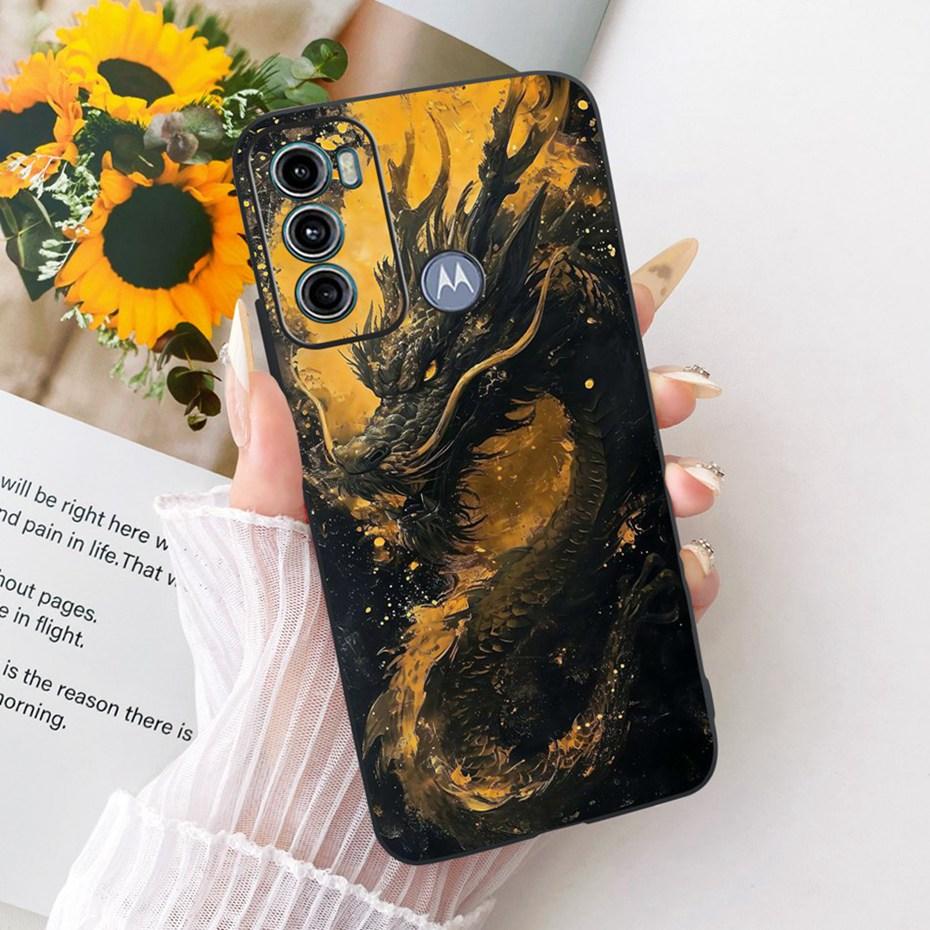 Fashion Cool Case For Motorola Moto G60 G40 Fusion Soft Black Silicone TPU Back Cover For MOTO G60 G40Fusion Phone Cases