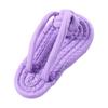 Stress Relieving Wear Resisting Dog Chew Knot Toy Cat Slipper Toy Pet Molar Rope Dogs Accessories