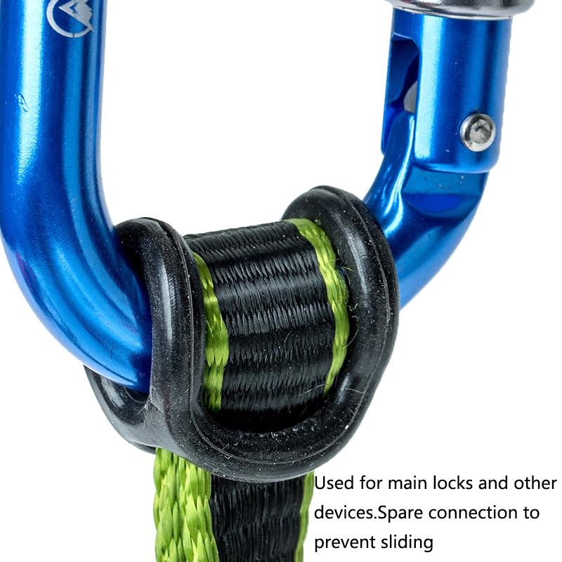 Карабин Веревки Блокирующие Инструменты Оснастка Крепление Блокирующая Защитная Пряжка Для Альпинизма Скалолазания Инструмент Для Спорта На Открытом Воздухе