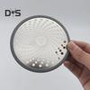 Stainless Steel Floor Drain Filter Hair Catcher with Silicone Ring Rust-Resistant Bathroom Sink Strainer Shower Drain Hair Trap Stopper