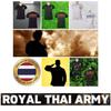 Royal Thai Army Military Soldier T Shirt Thailand Undershirt Camouflage V Neck Print Short Sleeve Quick Dry Uniform Men Women Unisex