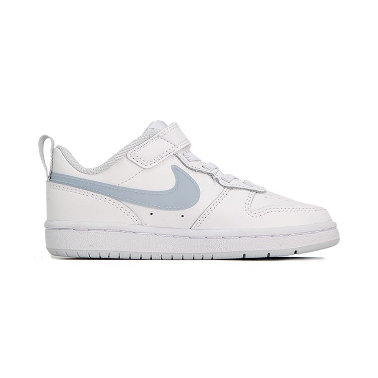 Nike Детские кроссовки Court Borough Low 2 PS White Arctic Punch Light-Armory-Blue Pure-Platinum DD3022-100