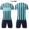 Cross-border football jersey set men's and women's sports training jersey, jersey short-sleeved jersey can be printed with LOGO factory wholesale.