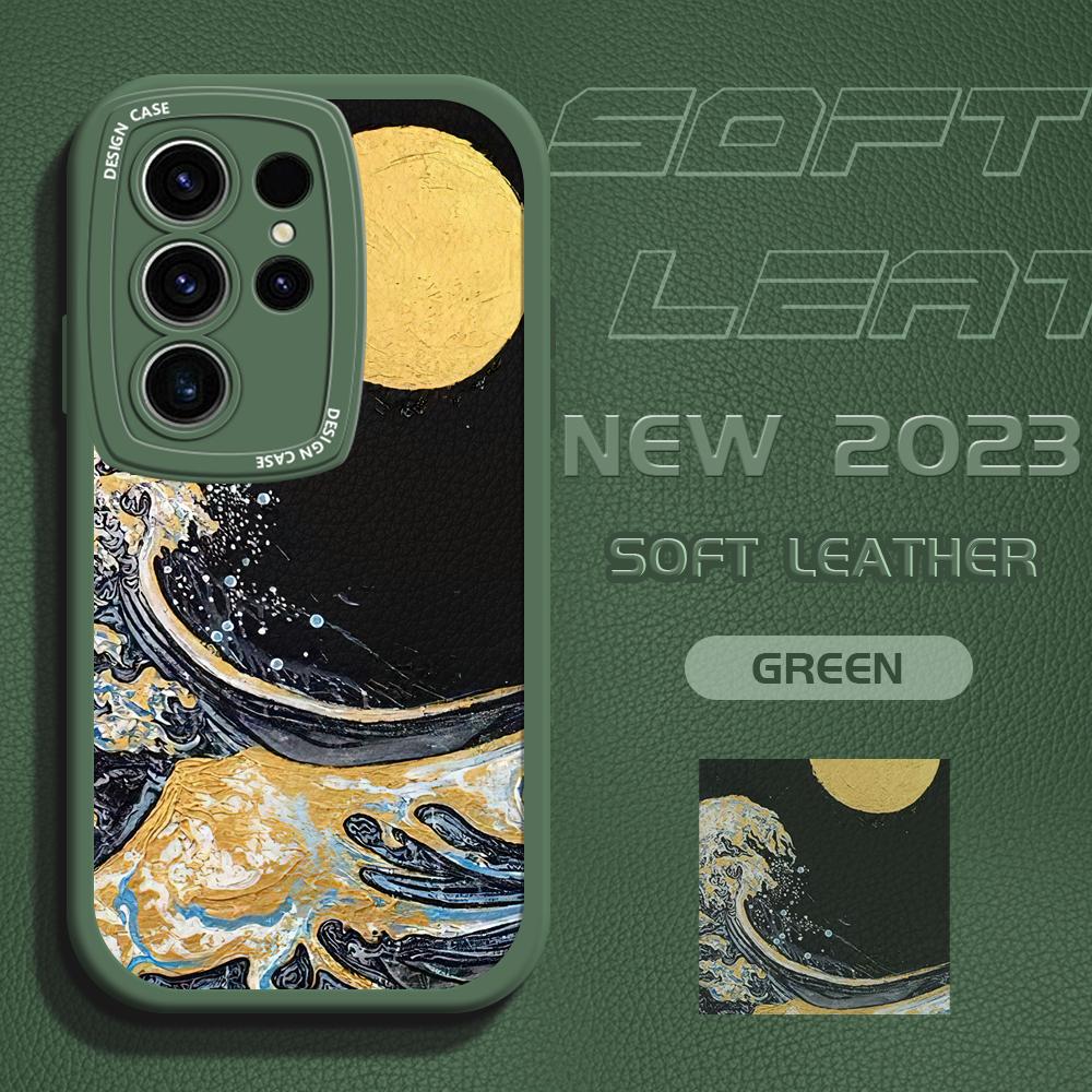 Модный чехол из искусственной кожи для Vivo V23E Y15 Y91 Y51 OPPO A9 Reno8 6 Realme 10 Pro C21 C12 C15 C35 Huawei Nova 7i P30 Lite Infinix Hot 10S, чехол для телефона