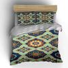 Geometric floral mandala design. Bedding sets Duvet cover sets Duvet covers Pillowcases(1 * Duvet Cover 2 * Pillowcases, without duvet insert)