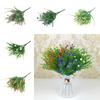 Искусственная гипсофила 32 см, маленькие листья, 5 ветвей-вилок