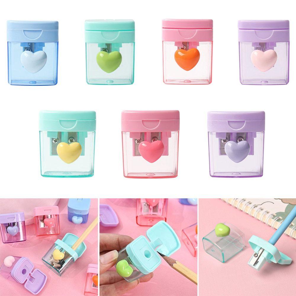 Single/Double Hole Pencil Sharpener Plastic Pencil Blade High Quality Pencil Cutter School