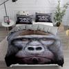 180x220 Комплекты постельного белья Набор пододеяльника с головой животного Супермягкий Полный Квин Король Комплект для спальни Европейский Американский стиль Домашний текстиль
