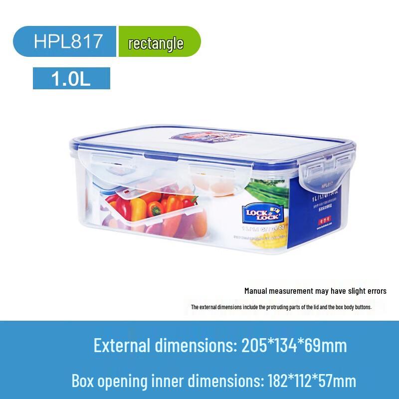 Пластиковый контейнер для хранения продуктов LocknLock 1 л