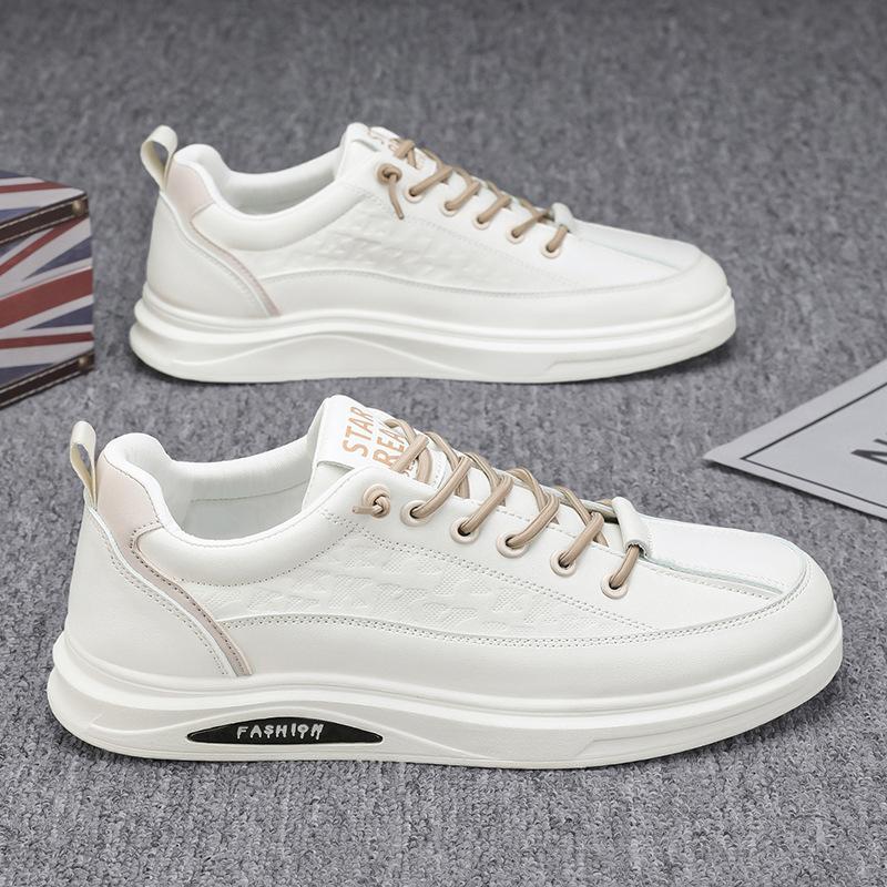 Новые весенние мужские кеды, модные трендовые одинарные туфли, универсальная спортивная повседневная обувь, корейский стиль, молодежная мужская обувь