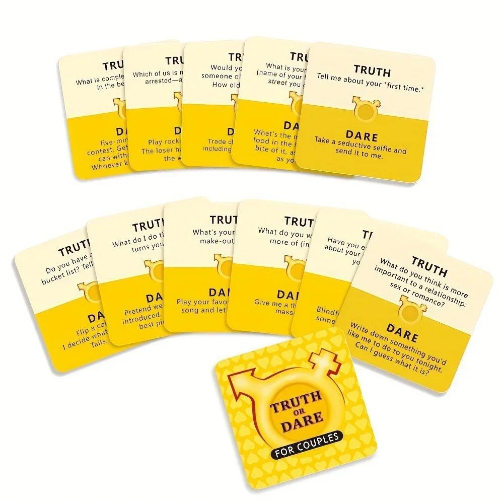 Романтическая карточная игра «Правда или действие», для влюбленных пар, настольная игра, пьяные пары, карточная игра на выпивку, рождественский подарок на День благодарения