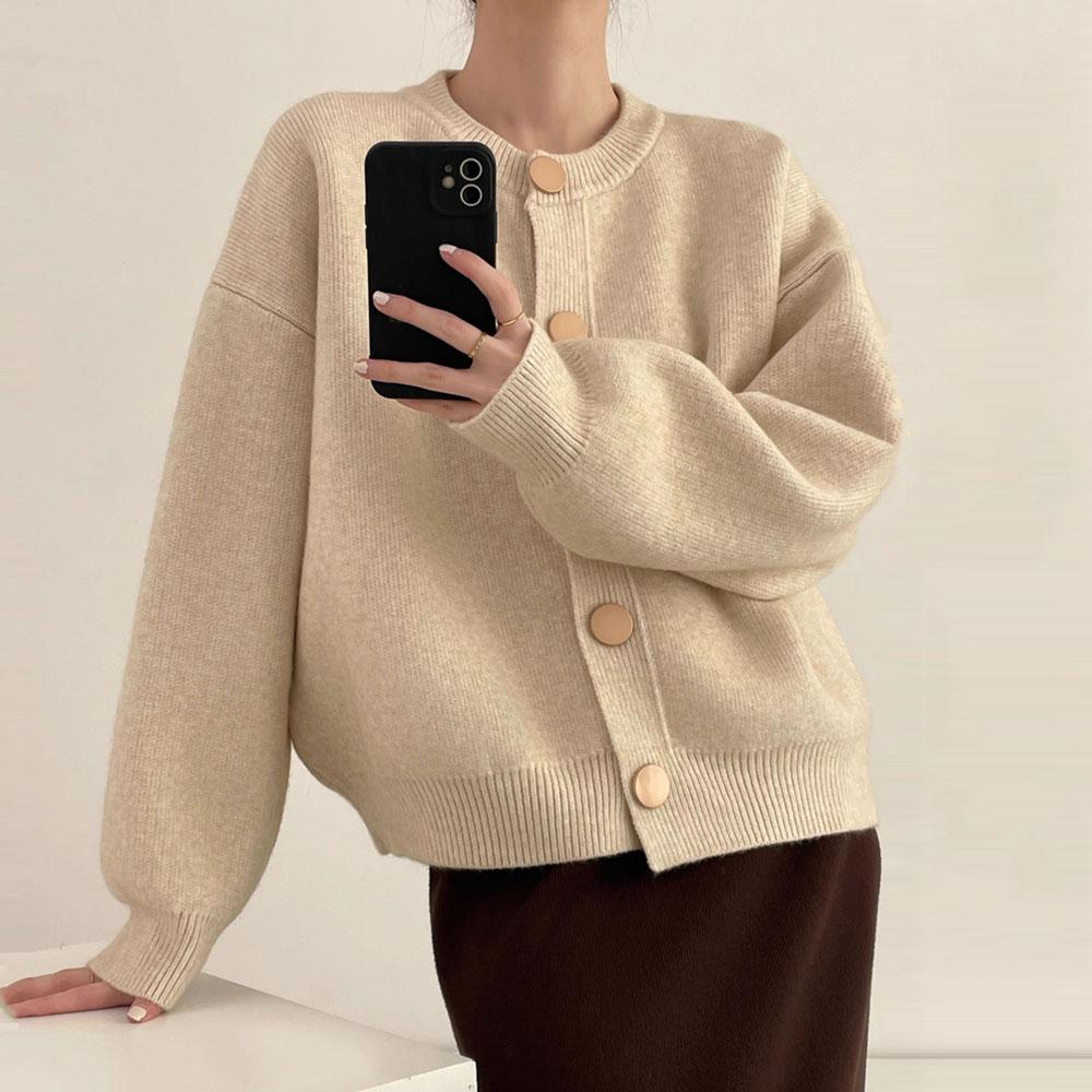 Женская зимняя осенняя одежда Трикотажная одежда Свитер Топ Блузка Уличная одежда Верхняя одежда для отдыха Кардиган Пальто для женщин
