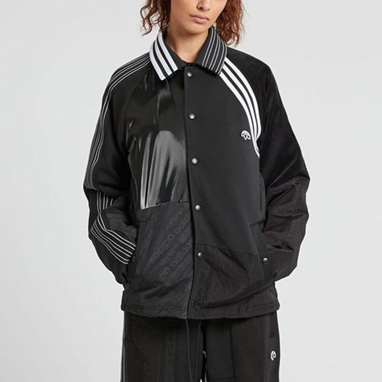 Adidas Originals X Alexander Wang Alexander Wang Collaboration Jackets Unisex Black Lapel Moderate Other BP6689