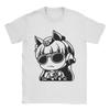 Goldship Uma Musume Sunglasses T Shirts for Men Pure Vintage T-Shirts Crew Neck Tees Short Sleeve Tops