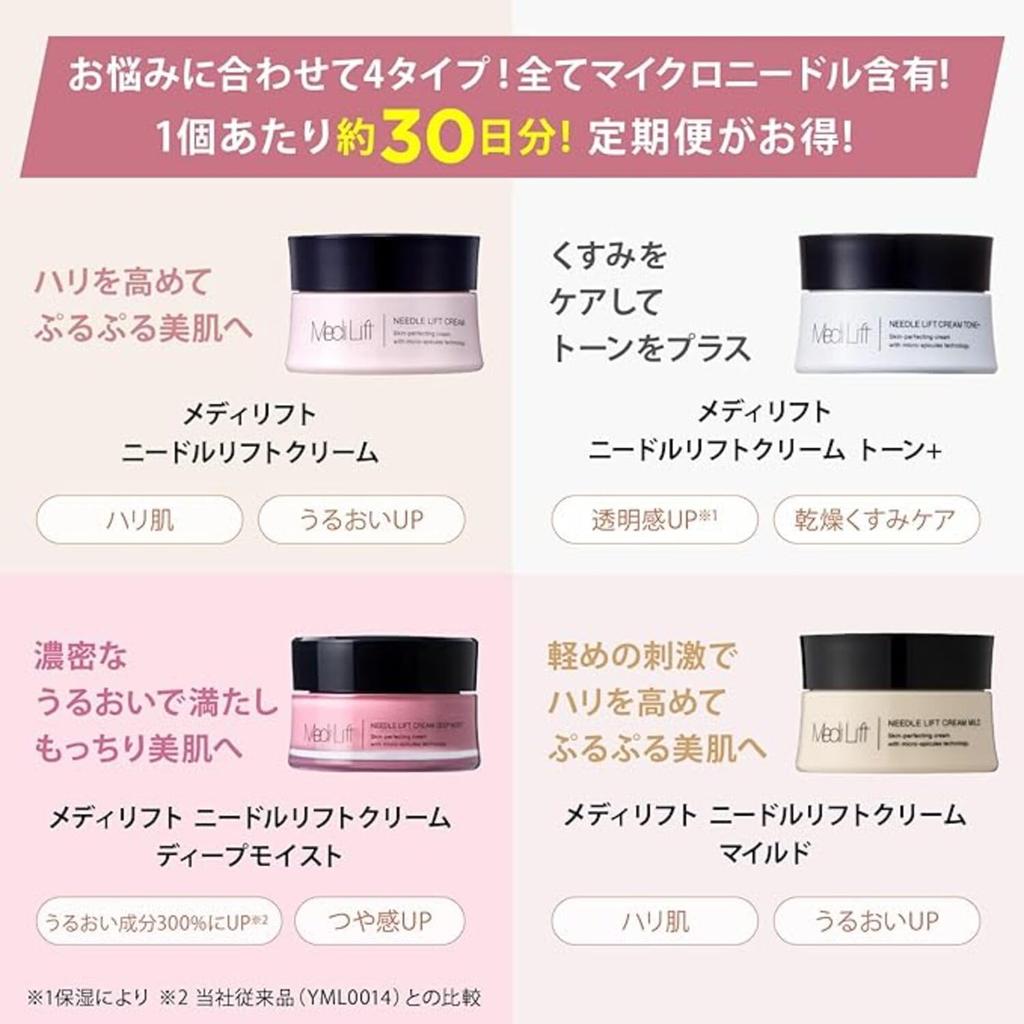 Store Medilift Needle Lift Cream Deep Moist Types of Needle Pouches Needle Serum Microneedle Needle Cream Needle Cream Moisturizing Cream [Official
