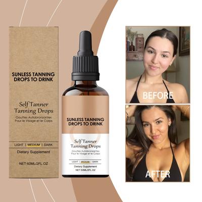 Капли Sun Free Drops удобны, постепенно тонируют кожу и подходят для всех типов кожи.. Чернящие капли подходят для всех типов кожи 60 мл