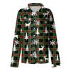 Women's Shirt Blouse Christmas Print Button Long Sleeve Casual Basic Shirt Collar Regular Top