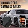 Wheel Rim Repair Kit Automotive Black Alloy Wheel Rims Paint Fill Pen Set Car Wheel Repair Quick Dry Coverage For Black Tire Rim