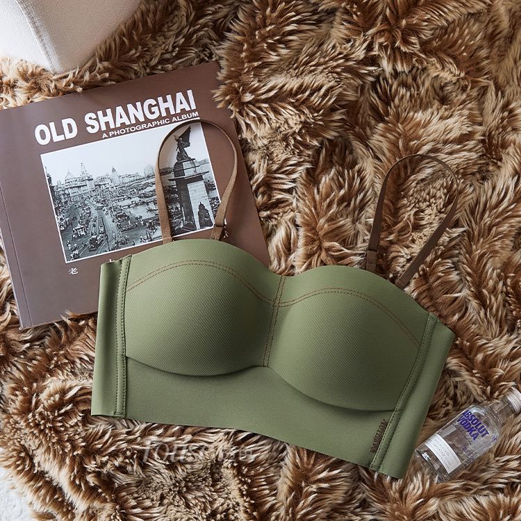 Сексуальные женские бюстгальтеры Push Up Beauty Back Wireless Нижнее белье без лямок Модные женские бюстгальтеры Sling Bras Full Cup Bras