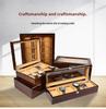 Деревянная коробка для хранения часов - Доступна на 3, 5, 6, 8, 10 и 12 ячеек для демонстрации и презентации