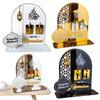 Acrylic Ramadan Advent Calendar Gift for Kids Ramadan Calendar Eid Mubarak Countdown Calendar for Home Decor