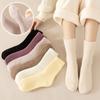 Polyester Cotton Cashmere Snow Socks Medium Tube Sock Sleeping Socks Winter Warmer Thicken Sock