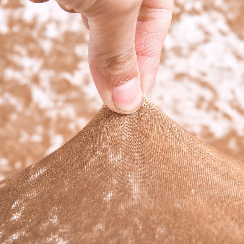 1 шт. в наличии утолщенный эластичный чехол для обеденного стула, для ресторана, чехол для стула из бархата Silver Fox, эластичный чехол для стола и стула