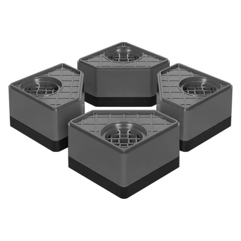 4pcs Noise Reducing Washing Machine Shock-Absorbing Pads Refrigerator Foot Pads Dryers