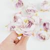 10Pcs Artificial Rose Heads Artificial Silk Flowers for Wedding Home Party Birthday Cake Decoration DIY Wreath Fake Flower Decor