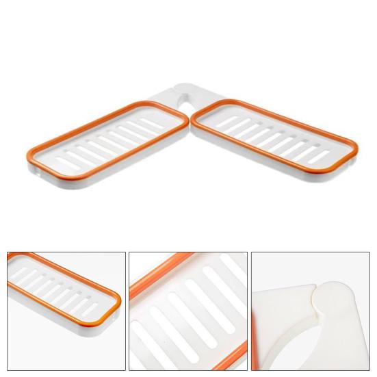 Настенное крепление, угловая полка, вращающаяся на 180 градусов, полый слив, ванная комната, душ, стойка для хранения шампуня, держатель, органайзер, принадлежности для ванной комнаты