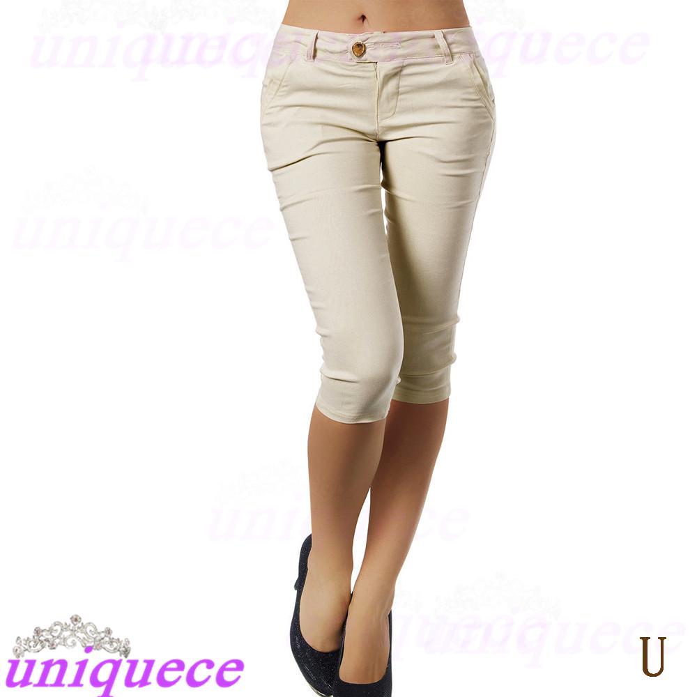 Обтягивающие женские бриджи