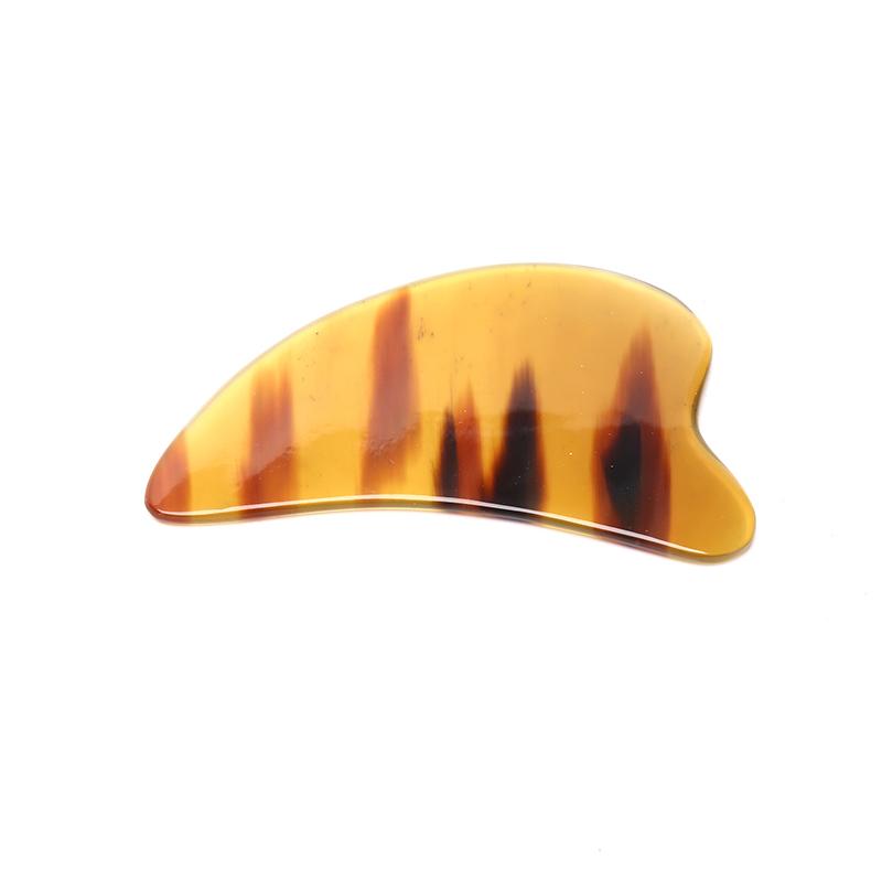 Натуральный бычий рог, доска Гуа Ша, скребок для гуаши, массажер для лица, подтяжка лица, скребок