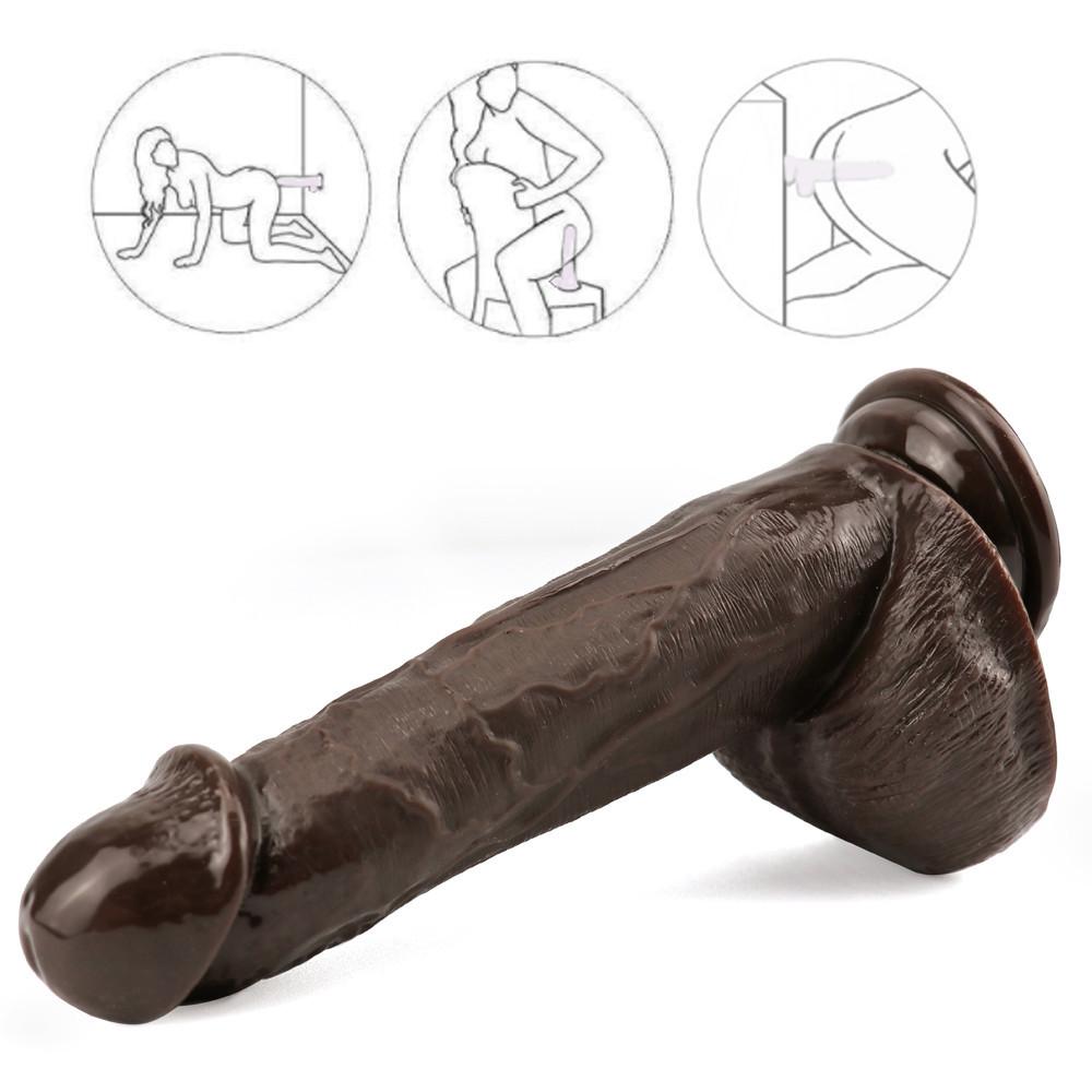 Фаллоимитаторы для женщин, большой пенис, вагинальная точка G, анальная стимуляция, массаж простаты, секс-игрушки для взрослых, женская мастурбация