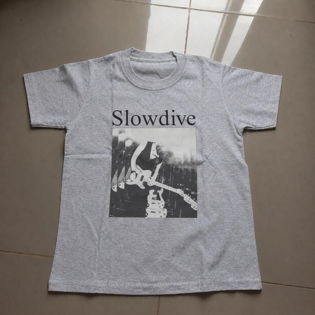 Slowdive Band T shirt, Vintage 90s Shoegaze Indie Rock Tee