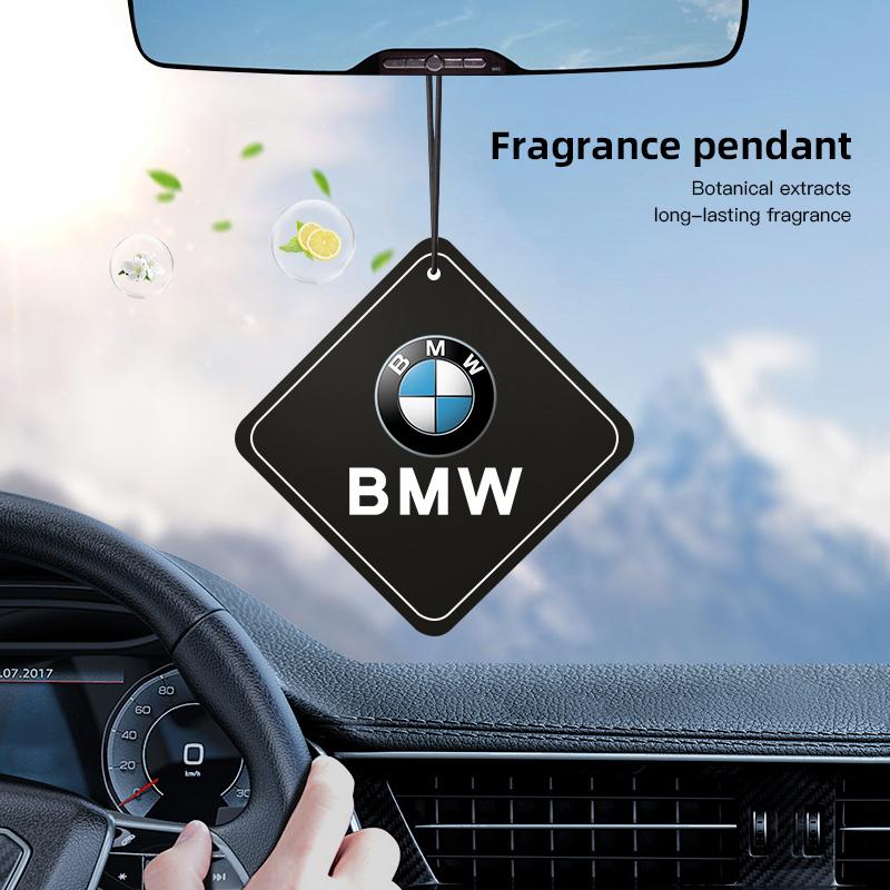 WCHT7 Car Fragrance Tablets Air Freshener Perfume Decoration Pendant For BMW F30 F10 E90 F20 E46 E60 E70 E39 X6 Car Flavoring keychain