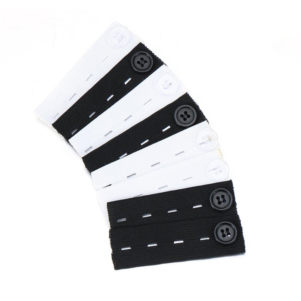 2/4/6PCS Jeans Maternity Skirts Garment Accessories Button Pant Extender Belt Hooks Waist Band