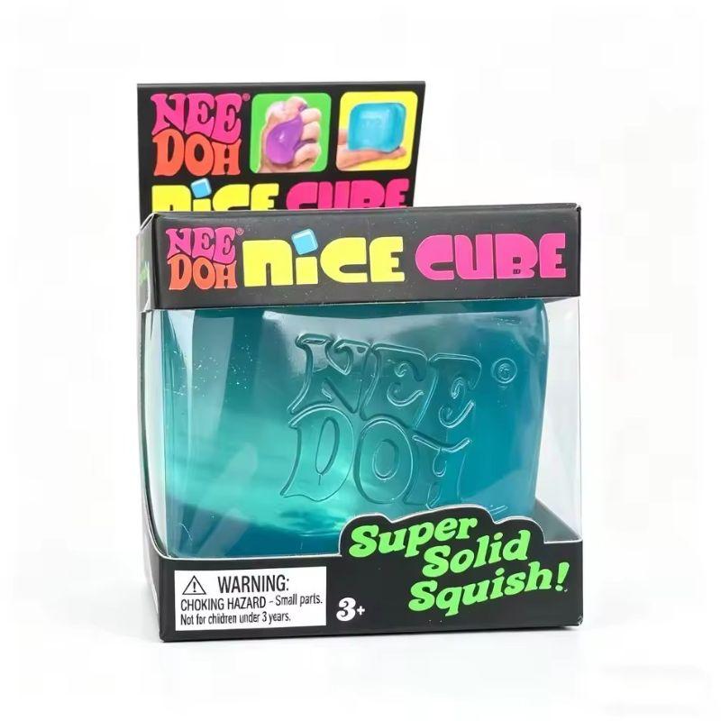 Needoh Nice Cube Сенсорный Снятие Стресса Игрушка-Фиджет для Тревоги и Концентрации Настольный Сенсорный Куб для Взрослых и Детей