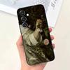 Чехол для телефона с картиной эпохи Возрождения для Samsung Galaxy A13, A21s, A22, A31, A32, A52, A53, A71, A80, Мягкий черный корпус