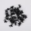 100/50pcs Realistic Spider Christmas Halloween Decoration Plastic Mini Spider Black Scary Spider Prank Haunted House Decorations