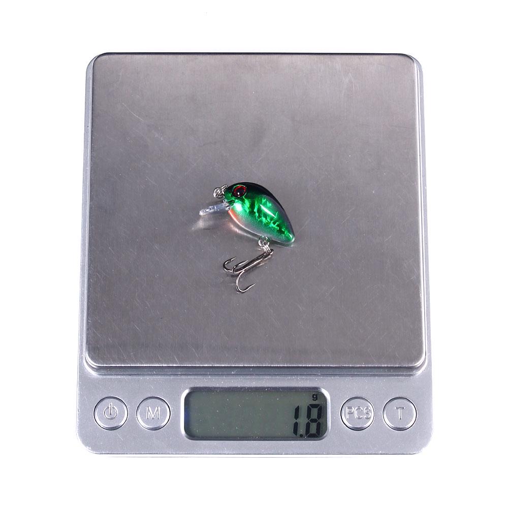 Рыболовная приманка с крючком, 3см/1.6г