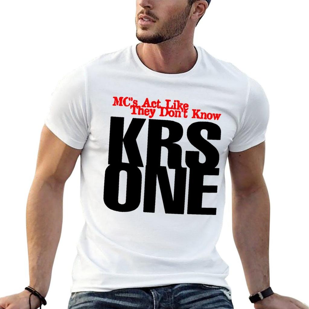 Krs One Mcs Act Like They Dont Know Tshirt Soft Casual Short Sleeve Cotton Tee