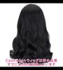 CaseEden Cosplay Длинный Волнистый Черный Включает 2 Сетки для Парика Парик, Волосы, 50 см, Термостойкий, Волосы,