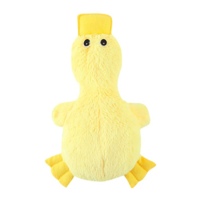 Plush Dog Toy Sound Pet Duck Toys For Small Medium Large Dogs Interactive Squeaky Puppy Training Biting Chew Toys Pet Supplies