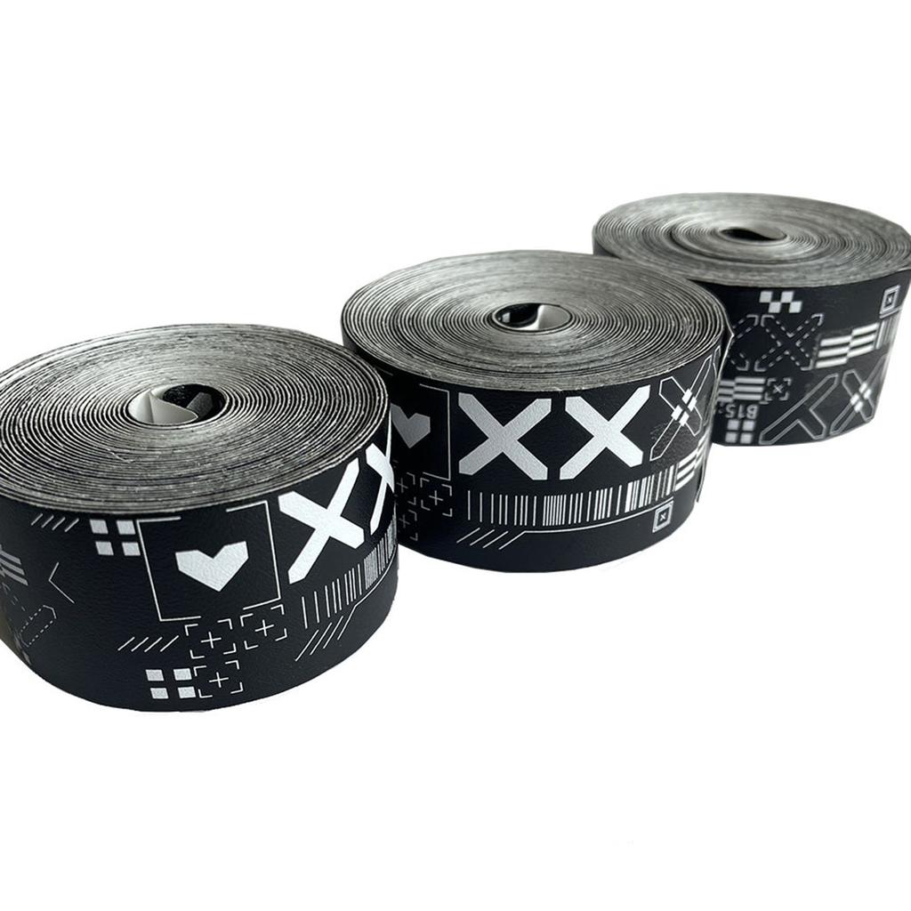 5M Печать 3,5 см Ширина теннисной ракетки Paddle ракетка для головы для защиты ленты Уменьшение удара Трение Наклейки